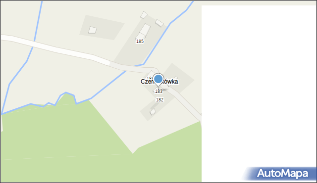 Podszkle, Podszkle, 183, mapa Podszkle