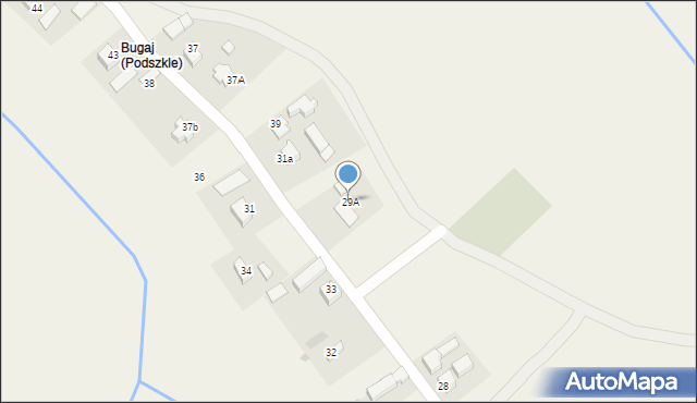 Podszkle, Podszkle, 29A, mapa Podszkle