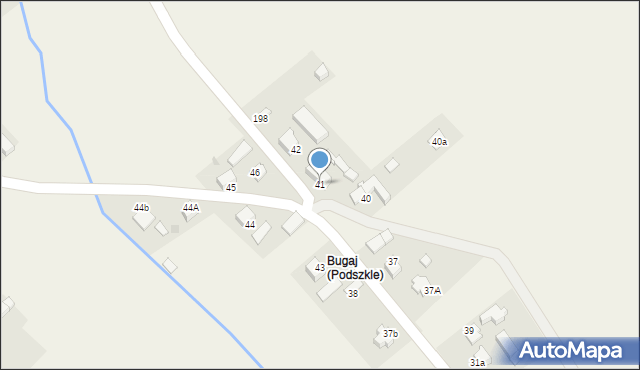 Podszkle, Podszkle, 41, mapa Podszkle