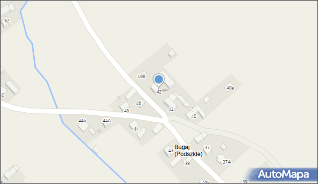 Podszkle, Podszkle, 42, mapa Podszkle