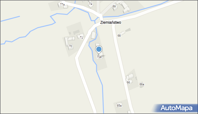 Podszkle, Podszkle, 71a, mapa Podszkle