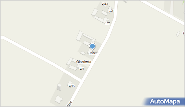 Podszkodzie, Podszkodzie, 106A, mapa Podszkodzie