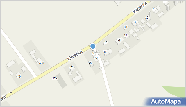 Podszkodzie, Podszkodzie, 44, mapa Podszkodzie