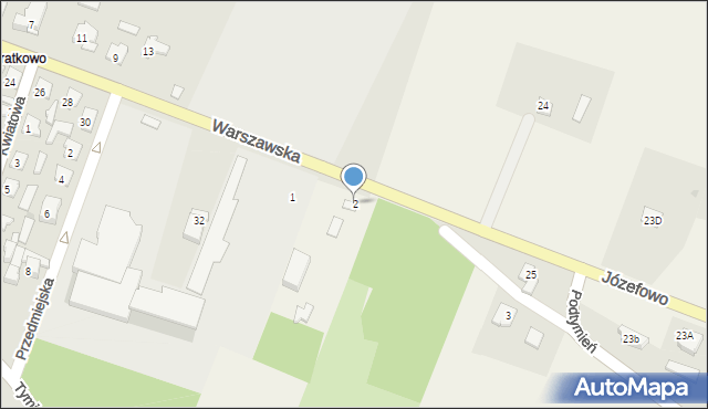 Podtymień, Podtymień, 2, mapa Podtymień