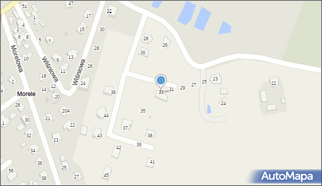 Podtymień, Podtymień, 33, mapa Podtymień