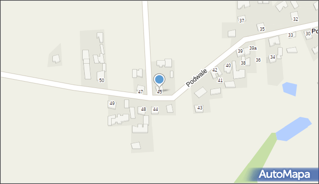 Podwale, Podwale, 45, mapa Podwale