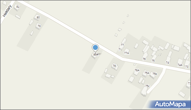 Podwarpie, Podwarpie, 80A, mapa Podwarpie