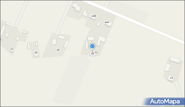 Podwierzbie, Podwierzbie, 44, mapa Podwierzbie