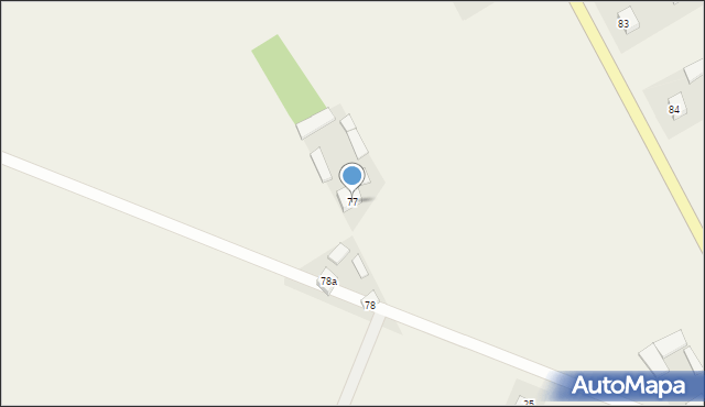 Podwierzbie, Podwierzbie, 77, mapa Podwierzbie