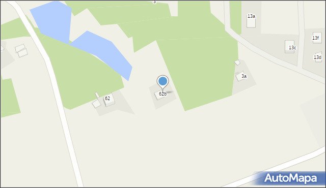 Podwiesk, Podwiesk, 62b, mapa Podwiesk