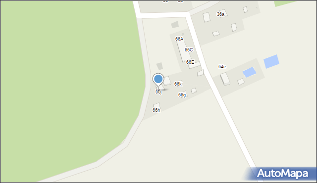 Podwiesk, Podwiesk, 66j, mapa Podwiesk