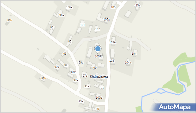 Podwilk, Podwilk, 100A, mapa Podwilk