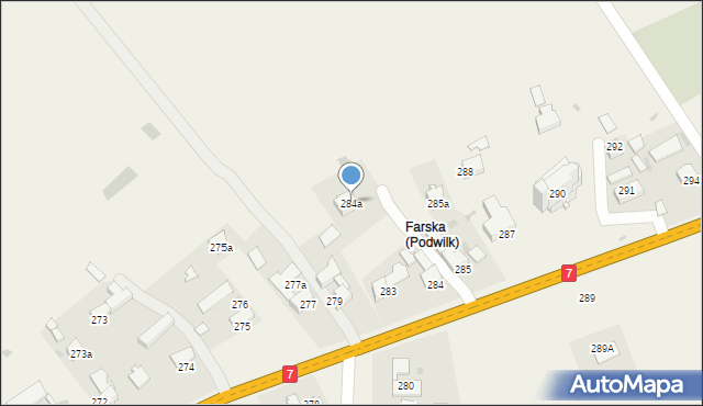 Podwilk, Podwilk, 284a, mapa Podwilk