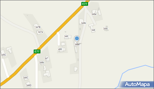 Podwilk, Podwilk, 348a, mapa Podwilk