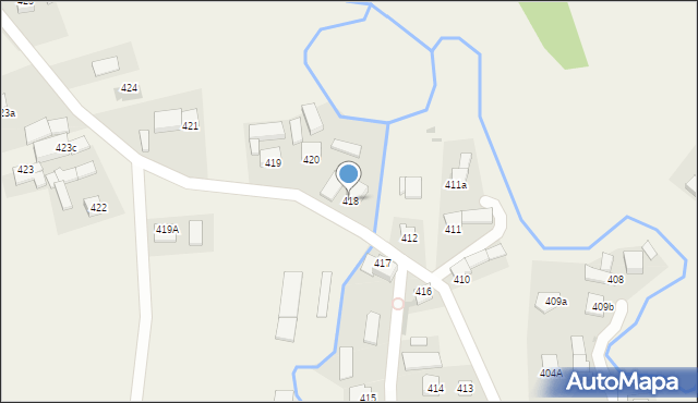 Podwilk, Podwilk, 418, mapa Podwilk