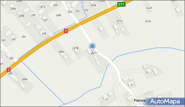 Podwilk, Podwilk, 6a, mapa Podwilk