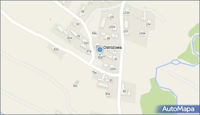Podwilk, Podwilk, 91a, mapa Podwilk