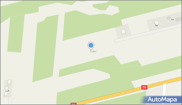 Podwódka, Podwódka, 6k, mapa Podwódka