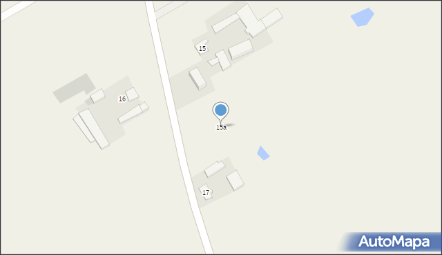 Podwysokie, Podwysokie, 15a, mapa Podwysokie