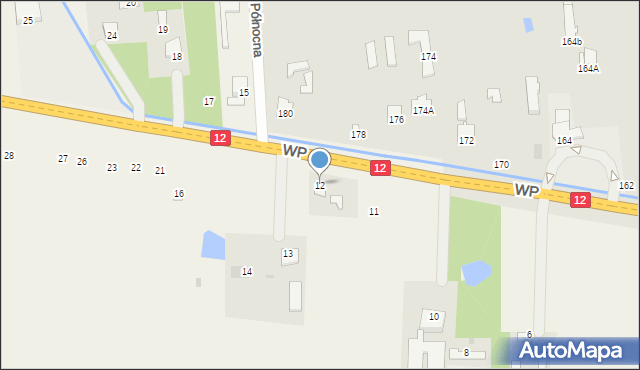 Podzagajnik, Podzagajnik, 12, mapa Podzagajnik