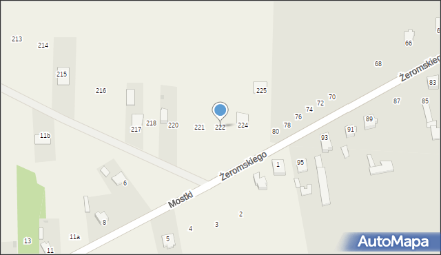Podzagajnik, Podzagajnik, 222, mapa Podzagajnik