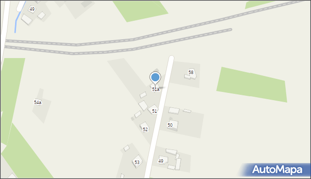 Podzagnańszcze, Podzagnańszcze, 51a, mapa Podzagnańszcze