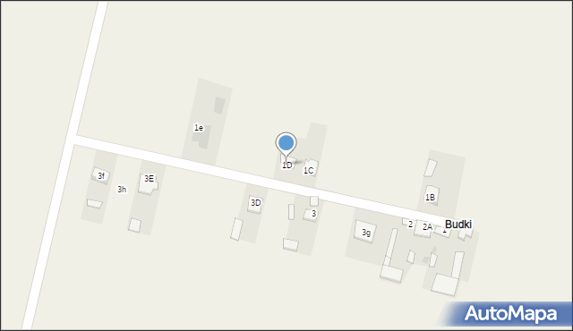 Podzakrzówek, Podzakrzówek, 1D, mapa Podzakrzówek