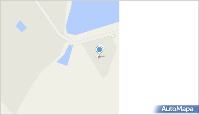 Podzamcze, Podzamcze, 18, mapa Podzamcze