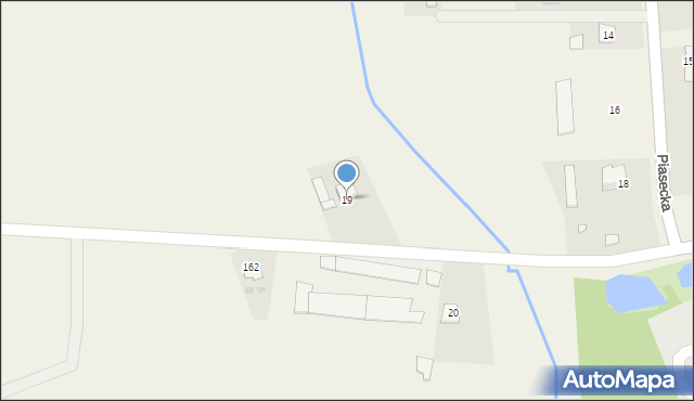 Podzamcze, Podzamcze, 19, mapa Podzamcze