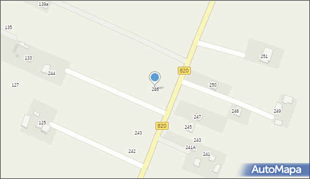 Podzamcze, Podzamcze, 246, mapa Podzamcze