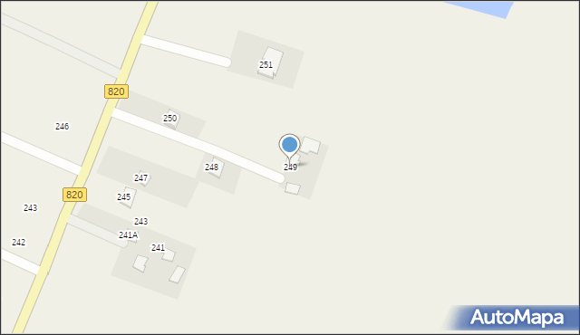 Podzamcze, Podzamcze, 249, mapa Podzamcze