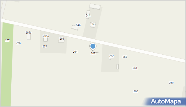 Podzamcze, Podzamcze, 263, mapa Podzamcze