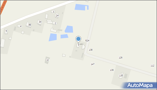 Podzamcze, Podzamcze, 1, mapa Podzamcze