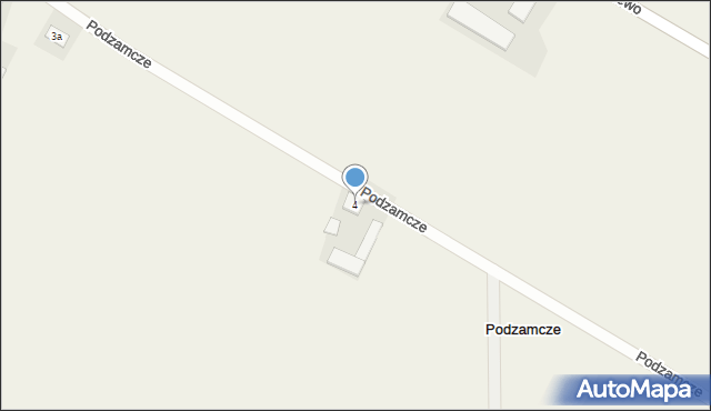 Podzamcze, Podzamcze, 4, mapa Podzamcze