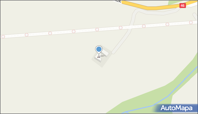 Podzamek, Podzamek, 44, mapa Podzamek