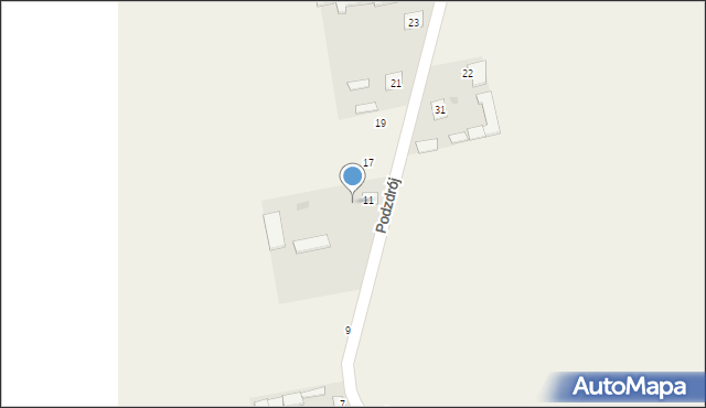 Podzdrój, Podzdrój, 15, mapa Podzdrój