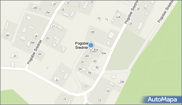 Pogobie Średnie, Pogobie Średnie, 19b, mapa Pogobie Średnie