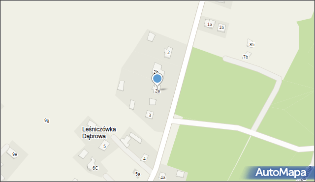 Pogobie Średnie, Pogobie Średnie, 2a, mapa Pogobie Średnie