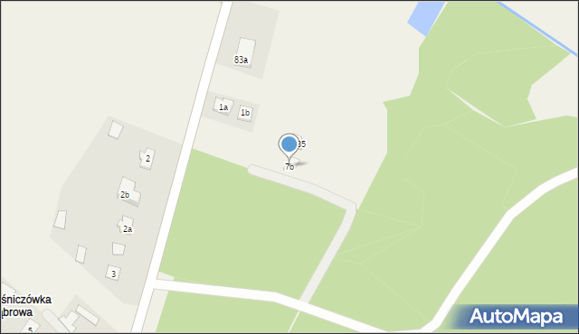 Pogobie Średnie, Pogobie Średnie, 7b, mapa Pogobie Średnie