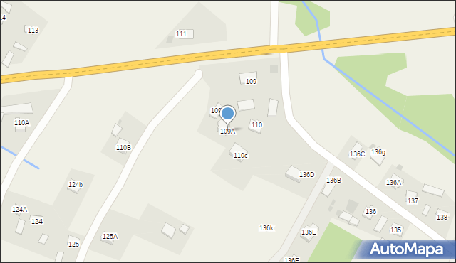 Pogórska Wola, Pogórska Wola, 109A, mapa Pogórska Wola