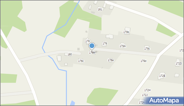 Pogórska Wola, Pogórska Wola, 178b, mapa Pogórska Wola
