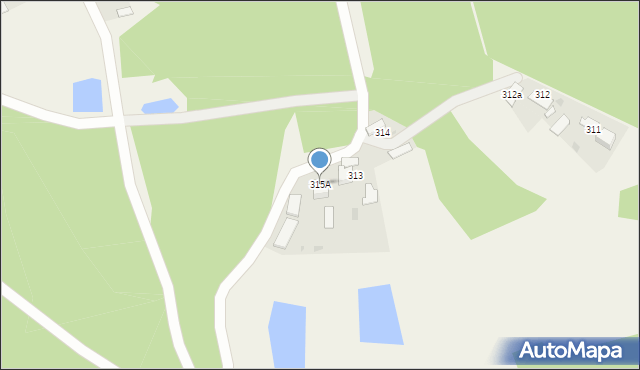 Pogórska Wola, Pogórska Wola, 315A, mapa Pogórska Wola
