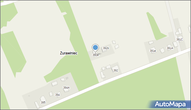 Pogórska Wola, Pogórska Wola, 392a, mapa Pogórska Wola