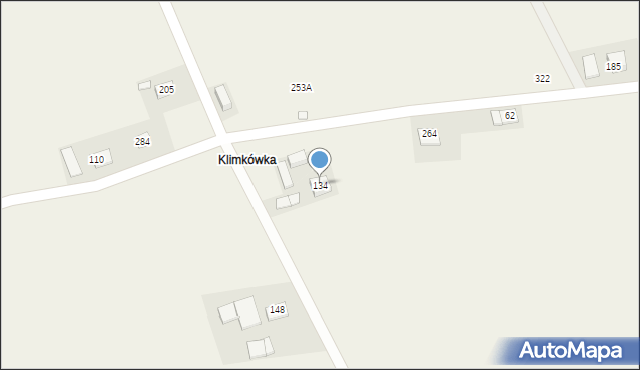 Pogorzany, Pogorzany, 134, mapa Pogorzany