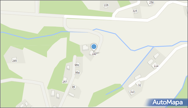 Pogorzany, Pogorzany, 142, mapa Pogorzany