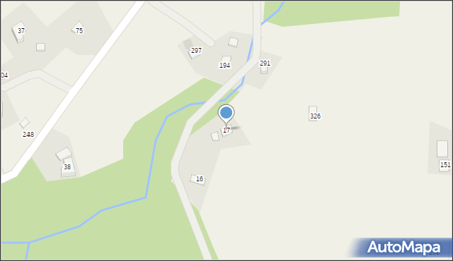 Pogorzany, Pogorzany, 17, mapa Pogorzany