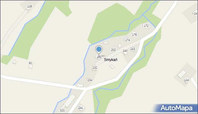 Pogorzany, Pogorzany, 191, mapa Pogorzany