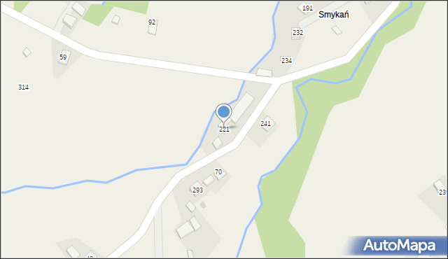 Pogorzany, Pogorzany, 221, mapa Pogorzany