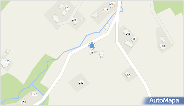 Pogorzany, Pogorzany, 25, mapa Pogorzany