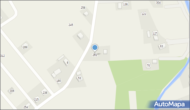 Pogorzany, Pogorzany, 261, mapa Pogorzany